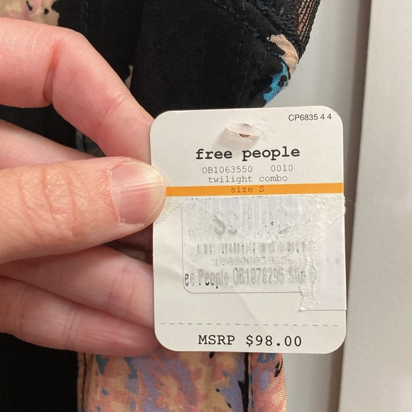 ❌SOLD❌Intimately Free People Black Floral Lace Dress - Picture 10 of 10